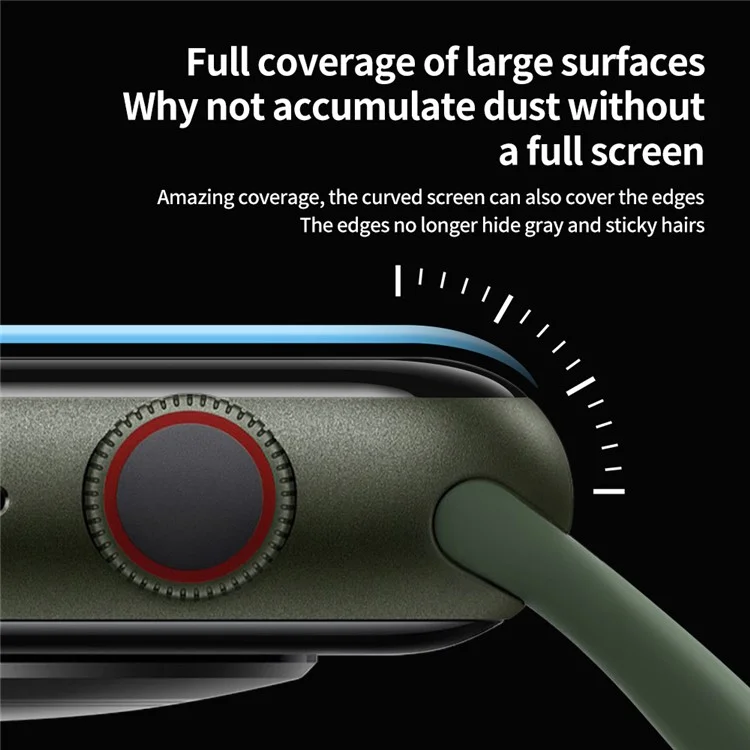 Para Apple Watch Ultra 2 / Ultra 49mm Protector de pantalla de película PMMA mate de cobertura completa