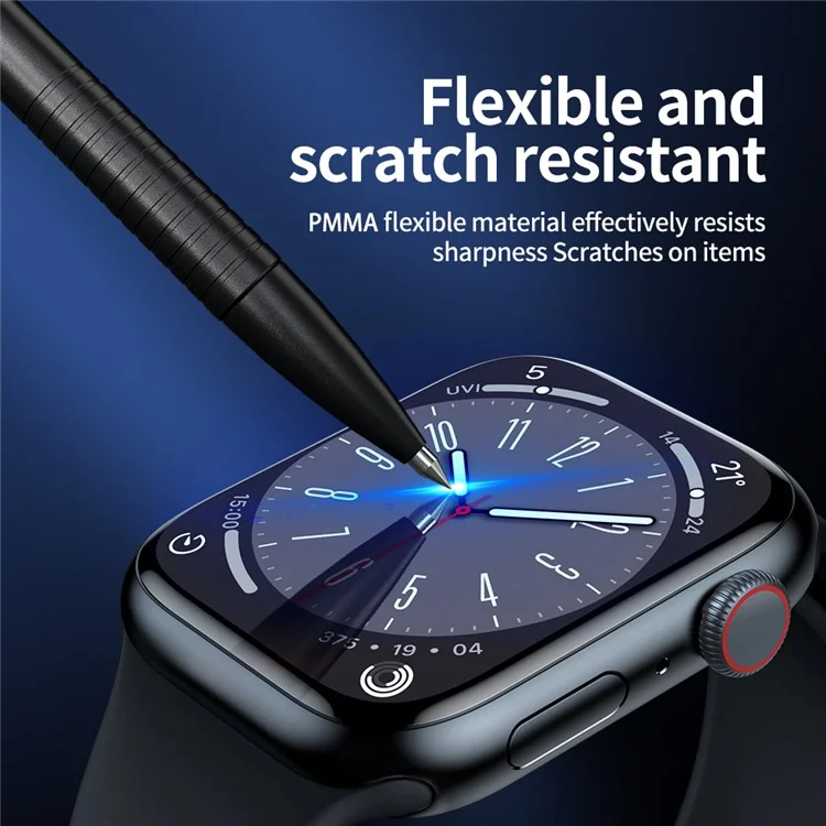 Para Apple Watch Ultra 2 / Ultra 49mm Protector de pantalla de película PMMA mate de cobertura completa