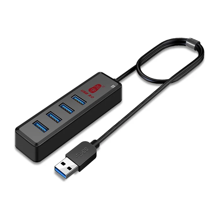 Kawau H302S 60 -сантиметровый Кабельный USB -адаптер Зарядки Док -концентрации с Портами 4xusb 3.0