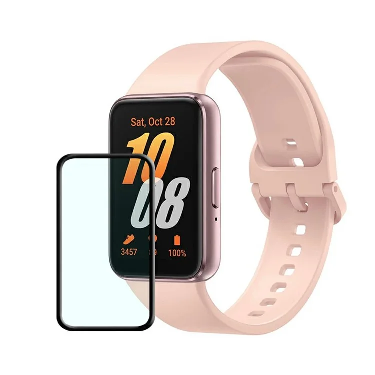 2 шт. / Упаковка для защитной пленки экрана Samsung Galaxy Fit3 R390 Watch PMMA+PC HD