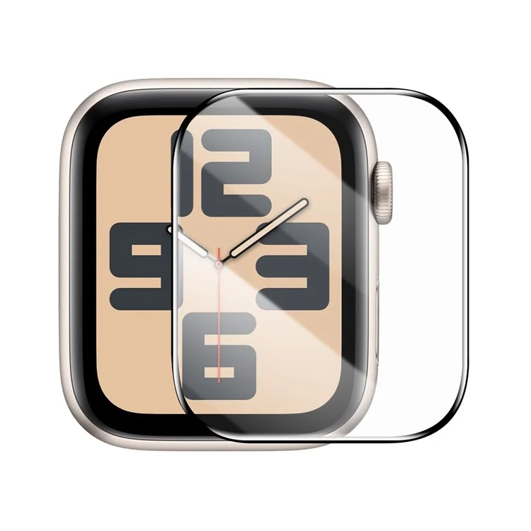 BASEUS Pour Apple Watch Protecteur d'écran Couverture complète Pellicule d'écran incurvée - Pour Apple Watch Series 9 / 8 / 7 41mm