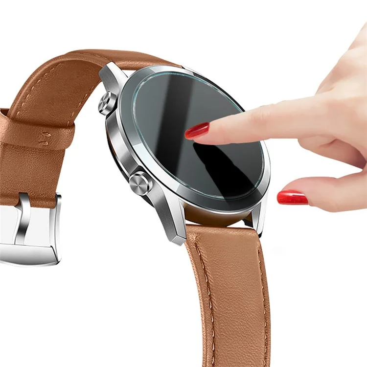 IMAK Pour Samsung Galaxy Watch4 40mm Protecteur d'écran en verre trempé transparent avec kit d'alignement