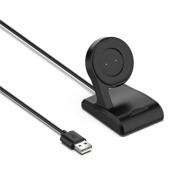 1m USB Charging Cable Magnetic Desktop Charger for Amazfit T-Rex A1918/GTR 42mm/GTR 47mm/GTS