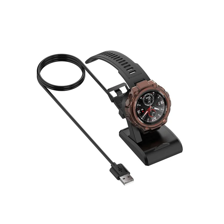 Cargador De Escritorio Magnético De Cable De Carga USB 1M Para Amazfit T-REX A1918 / GTR 42MM / GTR 47MM / GTS