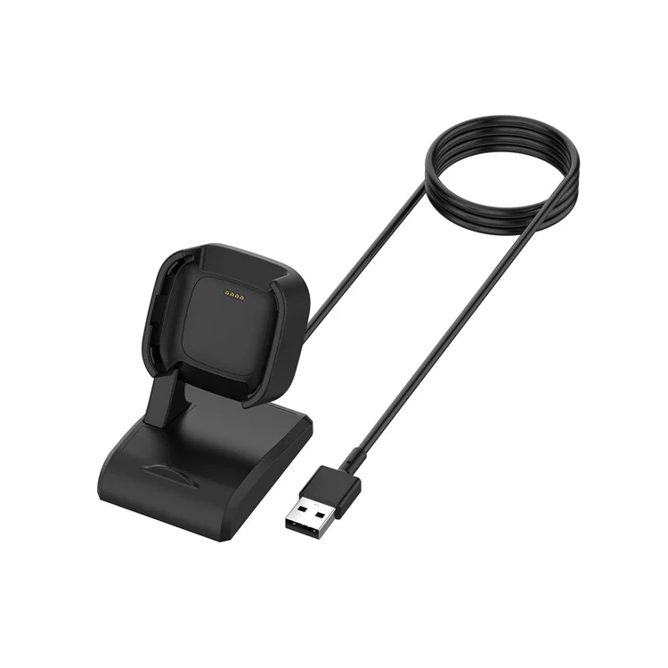 2-in-1 Charging Stand Dock Station Phone Mount Bracket for Fitbit Versa 2