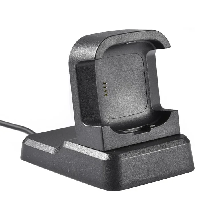 Square Base Charger Docking Cradle Station with USB Cable for Fitbit Versa 2