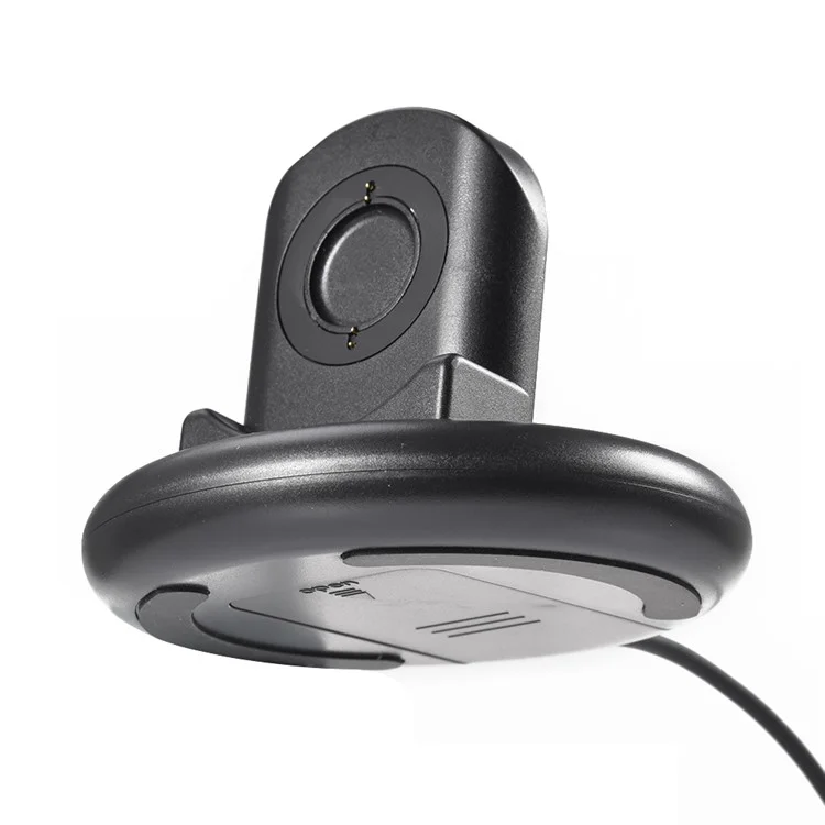 Round Base Charger Stand Charging Cradle Dock Holder with 1M USB Cable for Misfit Vapor 2/Fossil Gen 5/4
