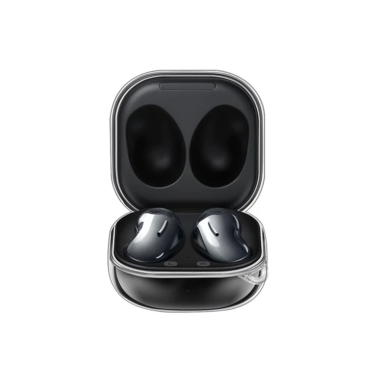 Drop Resistant Hard PC Case for Samsung Galaxy Buds Live / Buds Pro / Buds 2 / Buds 2 Pro  - Transparent