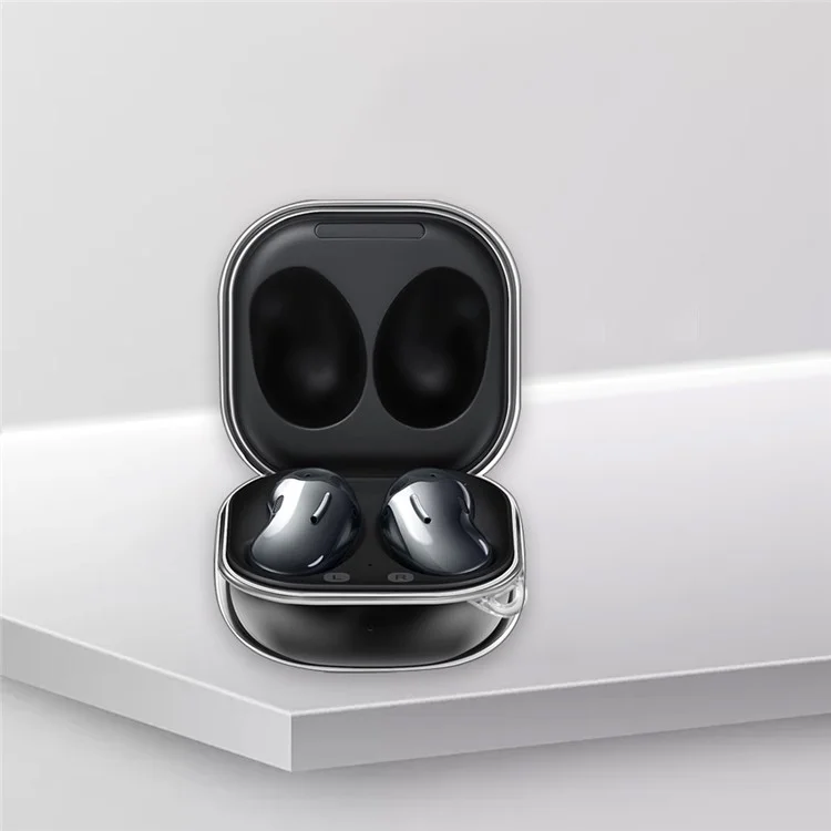 Drop Resistant Hard PC Case for Samsung Galaxy Buds Live / Buds Pro / Buds 2 / Buds 2 Pro  - Transparent