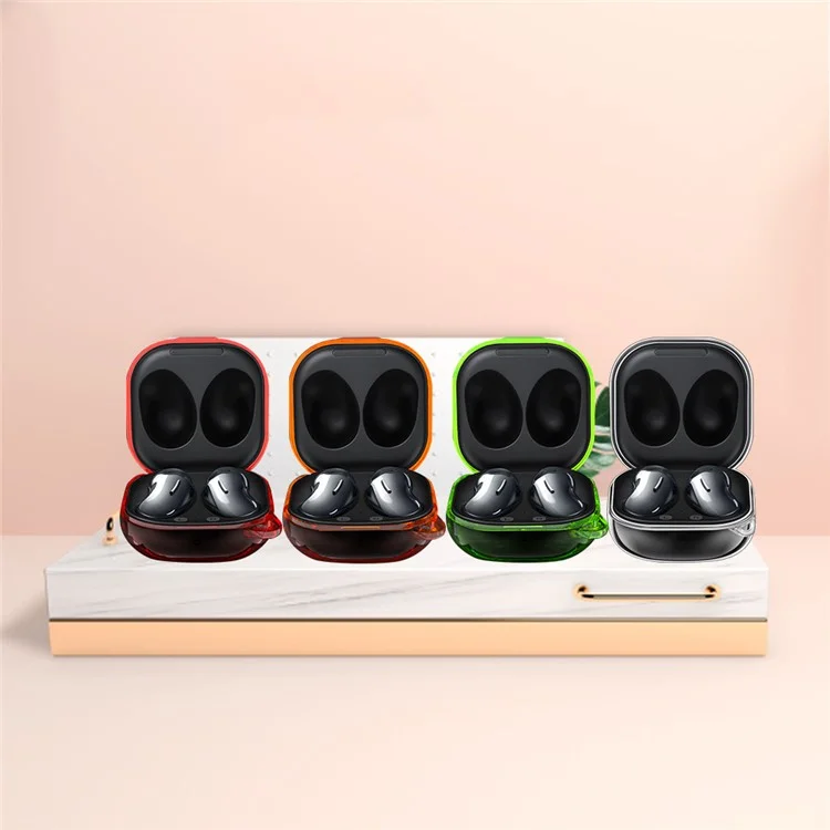 Drop Resistant Hard PC Case for Samsung Galaxy Buds Live / Buds Pro / Buds 2 / Buds 2 Pro  - Transparent