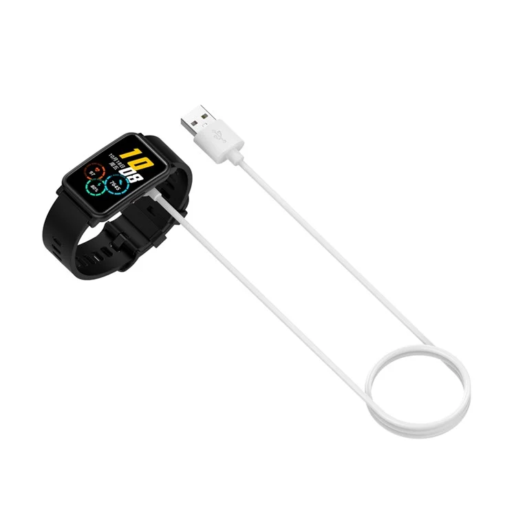 Cable de Muelle de Carga USB Magnético de 1M Para Huawei Watch Fit 2/Children's Watch 4x/watch 4 Pro/Watch Fit/Band 7/Honor Watch ES/Honor Band 6 - Blanco