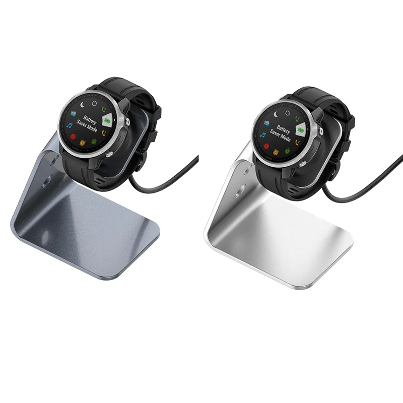 Charging Dock Stand Station Cradle Holder with 1.5M USB Cable for Garmin Fenix 7/Fenix 7S/Fenix 7X/Forerunner 745/Fenix 6/Fenix 6X/Fenix 6S - Grey