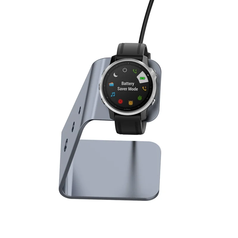 Charging Dock Stand Station Cradle Holder with 1.5M USB Cable for Garmin Fenix 7/Fenix 7S/Fenix 7X/Forerunner 745/Fenix 6/Fenix 6X/Fenix 6S - Grey