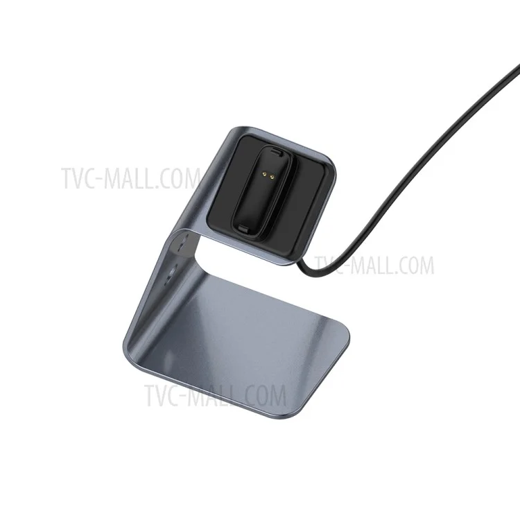 Ladekrads-Dockingstation mit 1,5 m USB-Kabel für Fitbit Inspire 2/Ace3 - Grau