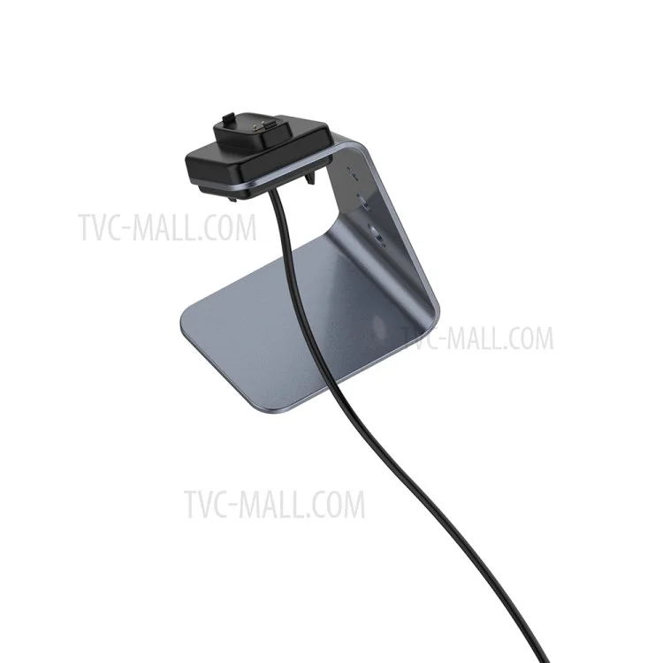 Ladekrads-Dockingstation mit 1,5 m USB-Kabel für Fitbit Inspire 2/Ace3 - Grau
