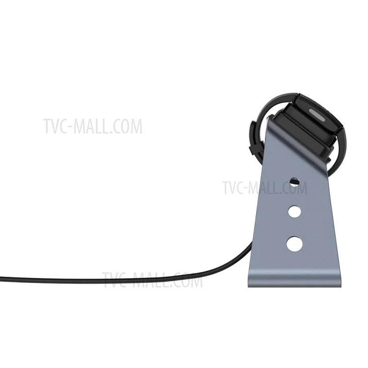 Ladekrads-Dockingstation mit 1,5 m USB-Kabel für Fitbit Inspire 2/Ace3 - Grau