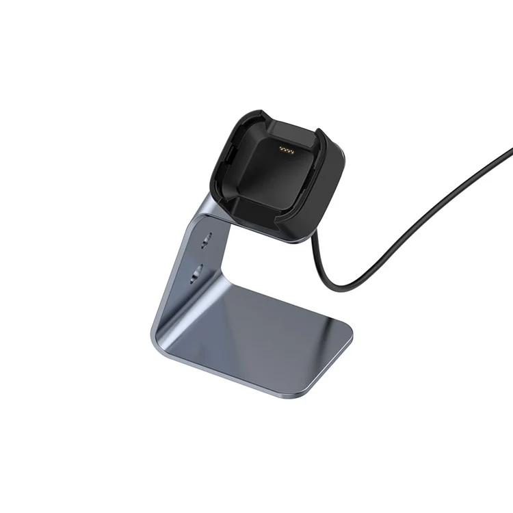 Charging Dock Station Base Cradle with 1.5M USB Cable for Fitbit Versa 2/Versa 2 SE - Grey