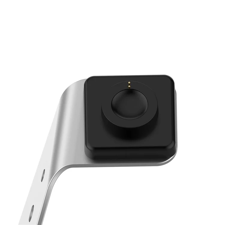 Smartwatch Aluminum Aluman Charging Stand Desktop Mount Com Cabo de 1,5m Para Fóssil Gen5/Gen 4 - Prata