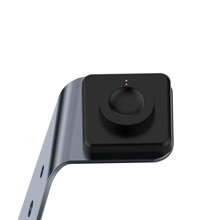 Smartwatch Aluminum Aluman Charging Stand Desktop Mount Com Cabo de 1,5m Para Fóssil Gen5/Gen 4 - Cinza