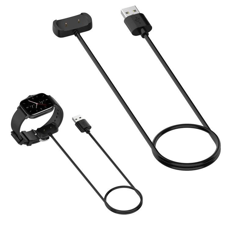 1.0m USB Cable de Carga Magnética Cargador de Reloj Inteligente Para Huami Amazfit GTS 2e/gtr 2e/gts 2 Mini/pop Pro