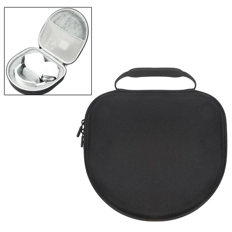 Protector de auriculares de viaje Estuche para auriculares Over Ear Bolsa de almacenamiento de auriculares para AirPods Max 2024 (USB-C) / Max