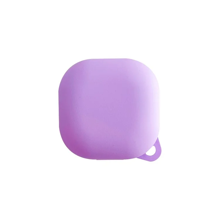 Funda protectora de estuche de auriculares de color caramelo para Samsung Galaxy Buds Live / Buds Pro / Buds 2 / Buds 2 Pro - Púrpura