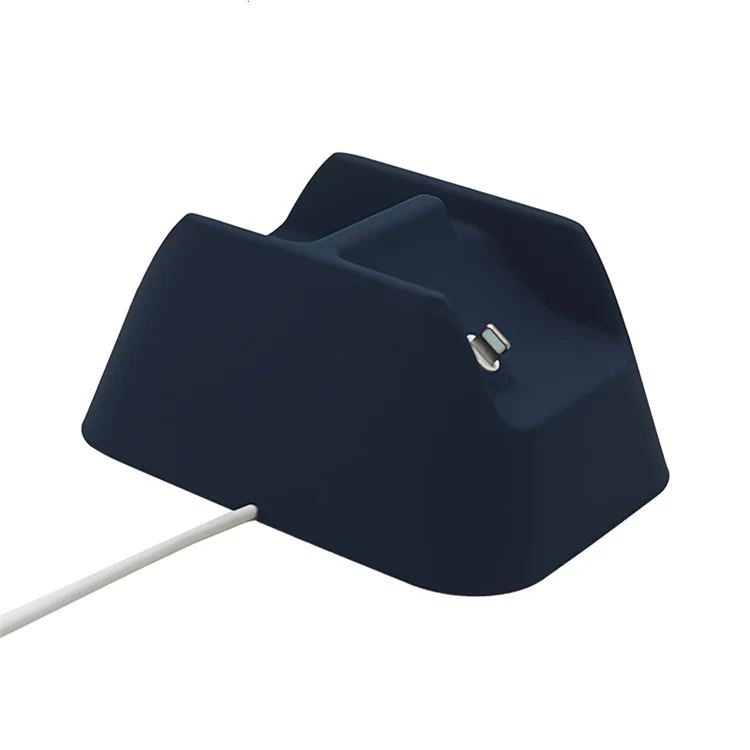 Silicone Charging Desktop Stand for Airpods Max - Navy Blue