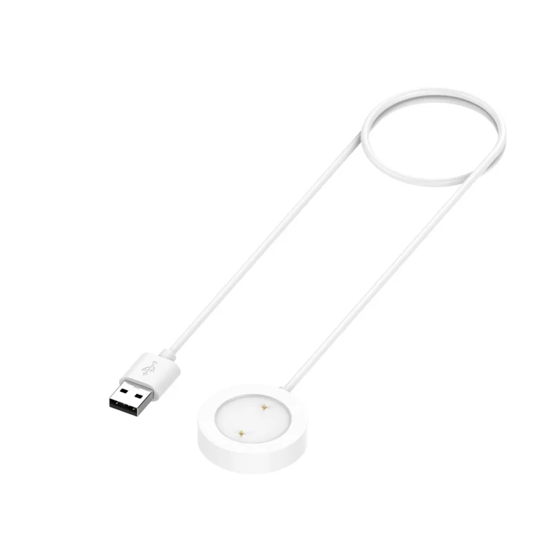 1.0M USB Charger Adapter Charging Dock Cradle Cable for Xiaomi Mi Watch Color Sport - White