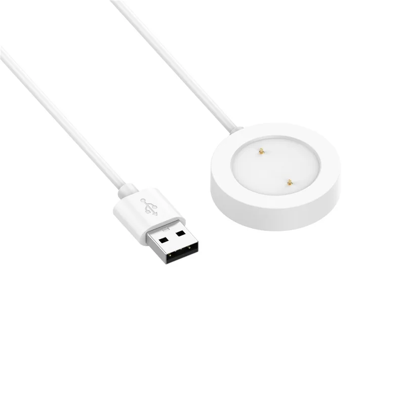 1.0M USB Charger Adapter Charging Dock Cradle Cable for Xiaomi Mi Watch Color Sport - White