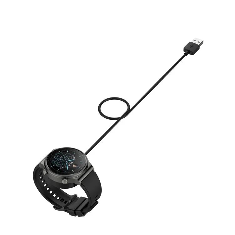 Carregamento de Carregamento USB Carregador Magnético Para a Huawei Watch GT2 Pro / Assista GT2 ECG - Preto