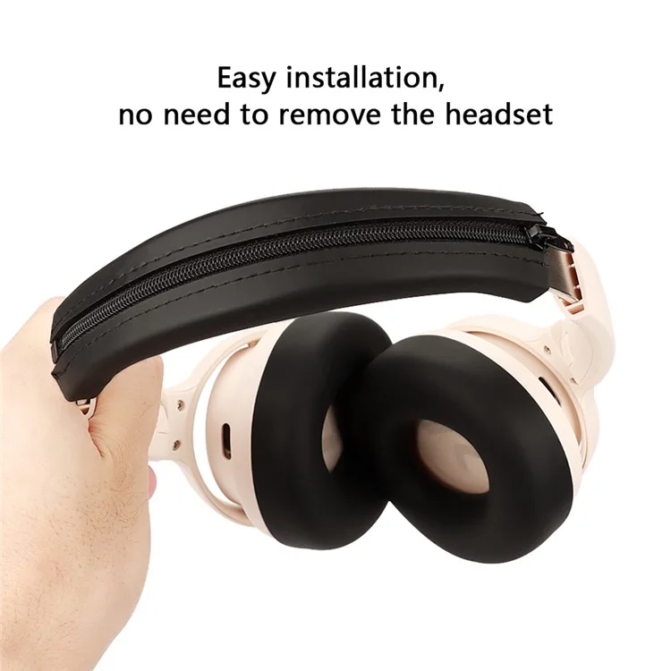 Для силиконового чехла SoundPEATS Space Headset, Bluetooth-наушники, чехлы для ушей с головной стяжкой - черные