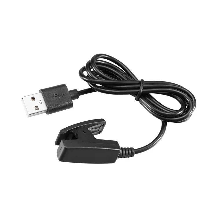 1 mètre câble de charge USB Smart Watch Chargeur Clip avec transfert de données pour Garmin Lily / Vivomove HR / Garmin vivomove Trend