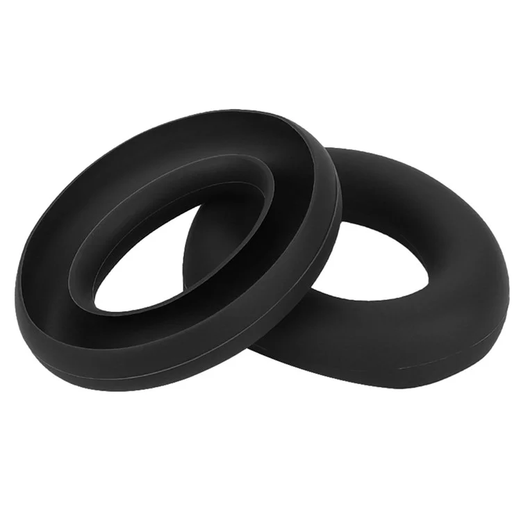 1 par para el protector de auriculares Anker Soundcore Space Q45 - Funda protectora de silicona para almohadilla de auricular - Negro