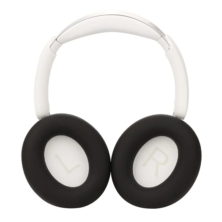 1 par para el protector de auriculares Anker Soundcore Space Q45 - Funda protectora de silicona para almohadilla de auricular - Negro