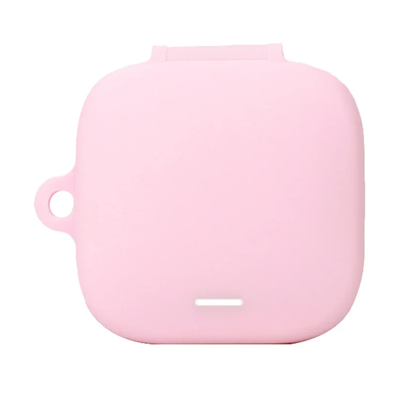 Per Xiaomi Redmi Buds 6 Active Custodia in Silicone Copertura Auricolare Bluetooth con Fibbia Anti-Perdi - Rosa