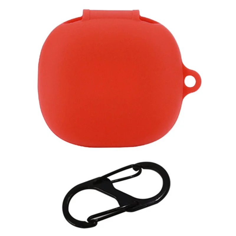 Per Anker Soundcore P25i Custodia in Silicone Copri Auricolare Bluetooth Anti-graffio con Fibbia Anti-smarrimento - Rosso