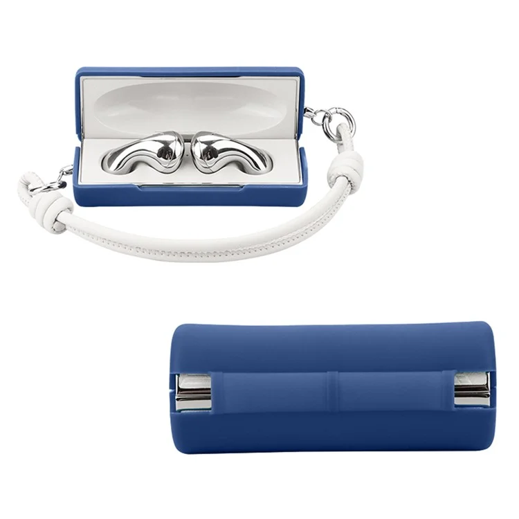 Para Huawei Freebuds Lipstick 2 Silicone Case Anti-Scratch Bluetooth Earphone Cover - Dark Blue