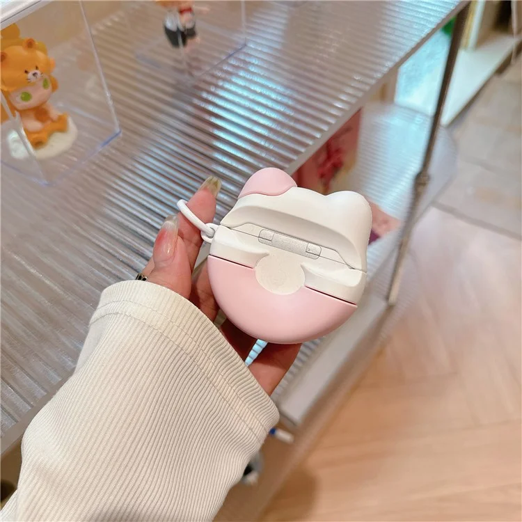 Für Apple AirPods mit Wireless Charging Case (2019) / AirPods mit Charging Case (2019) (2016) Ohrhörer-Abdeckung PVC-Hülle