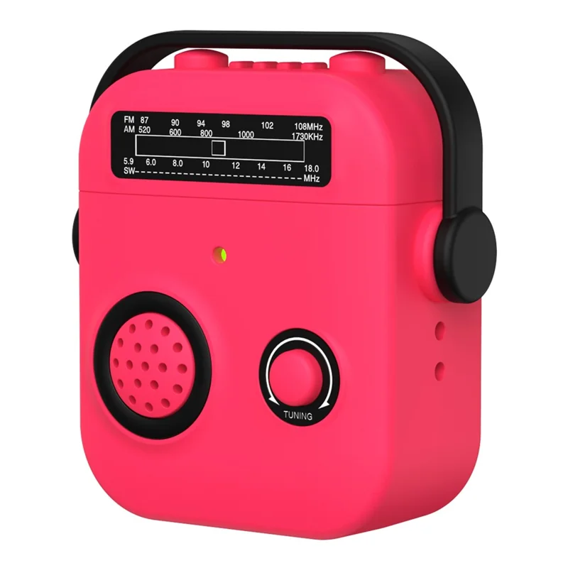 For Apple AirPods with Charging Case (2016) / (2019) / AirPods with Wireless Charging Case (2019) Earphone Case TPU+PC Cover - Rose