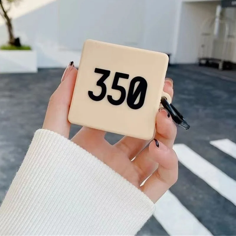 For Samsung Galaxy Buds FE Bluetooth-compatible Earphone Cover Scratch Resistant Silicone Case - 350 Shoebox
