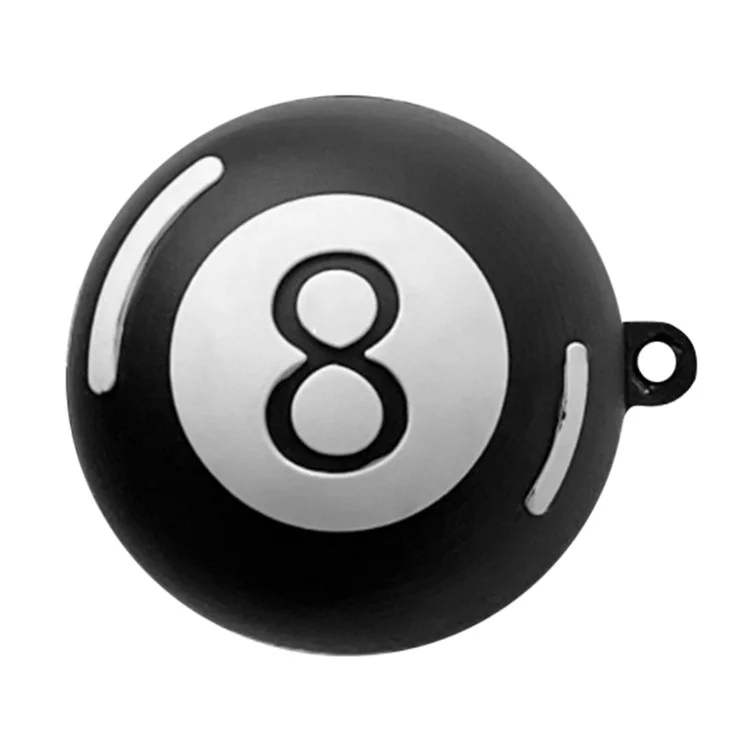 Para Samsung Galaxy Buds Pro Lovely Cartoon Case Bluetooth Earphone Silicone Cover - Número 8 Bola Negra
