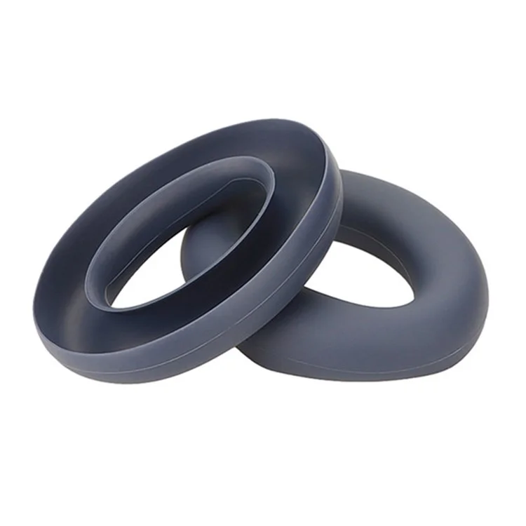 1 par de auriculares Tapas de auricular para Anker Soundcore Life Q20i Funda de silicona suave - Azul oscuro
