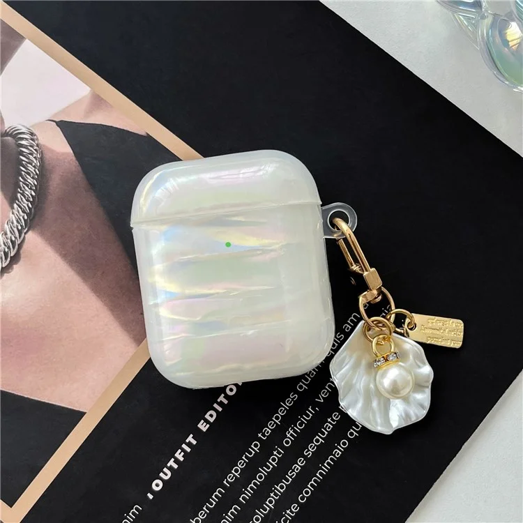 Étui IMD TPU avec pendentif pour les AirPods Apple avec boîtier de charge (2016) / (2019) / AirPods avec boîtier de charge sans fil (2019)