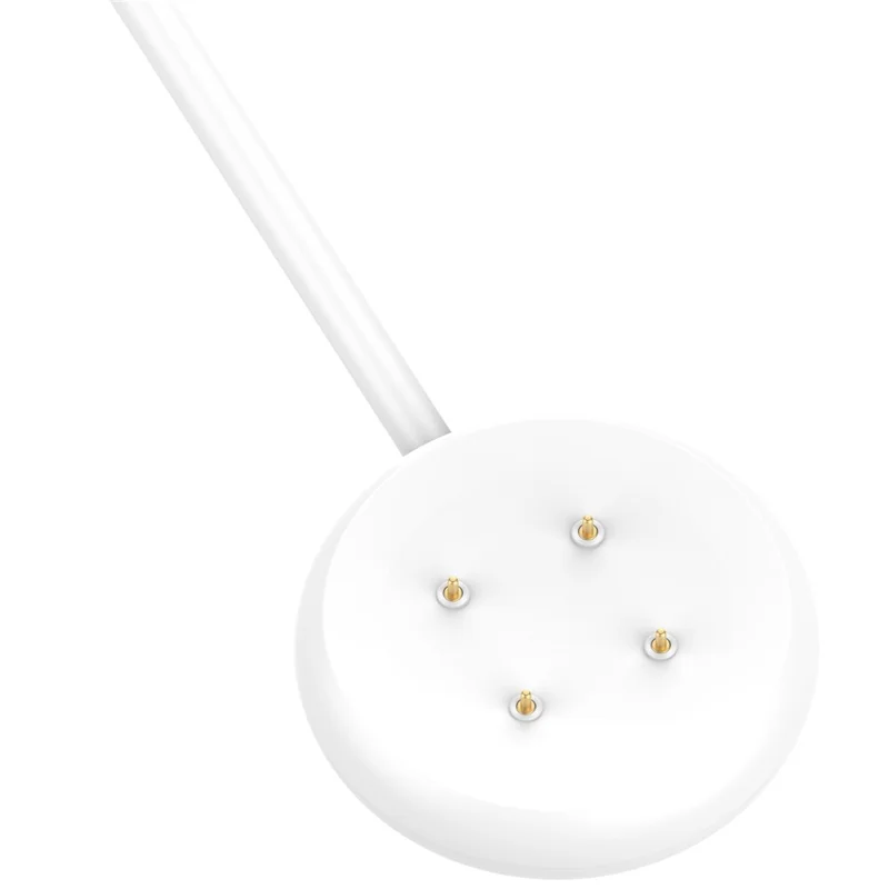 For Fitbit Ace LTE / Google Pixel Watch 3 / Pixel Watch 2 USB Cable Charging Dock Magnetic Watch Charger - White