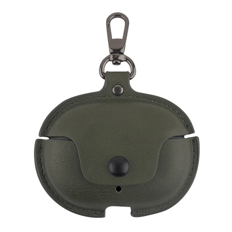 Fodral för laddningslåda till Beats Studio Buds Skyddsfodral i PU-läder + PC Bluetooth-kompatibelt Hörlursfodral - Grön