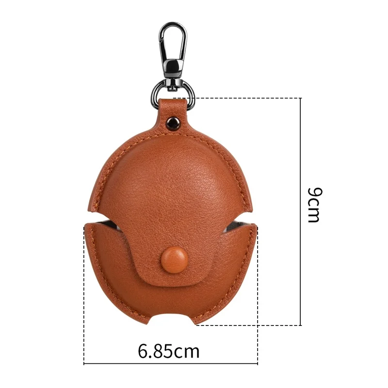 For Huawei FreeBuds 5 Protective Case PU+PC Bluetooth-compatible Earphones Charging Case Cover - Brown
