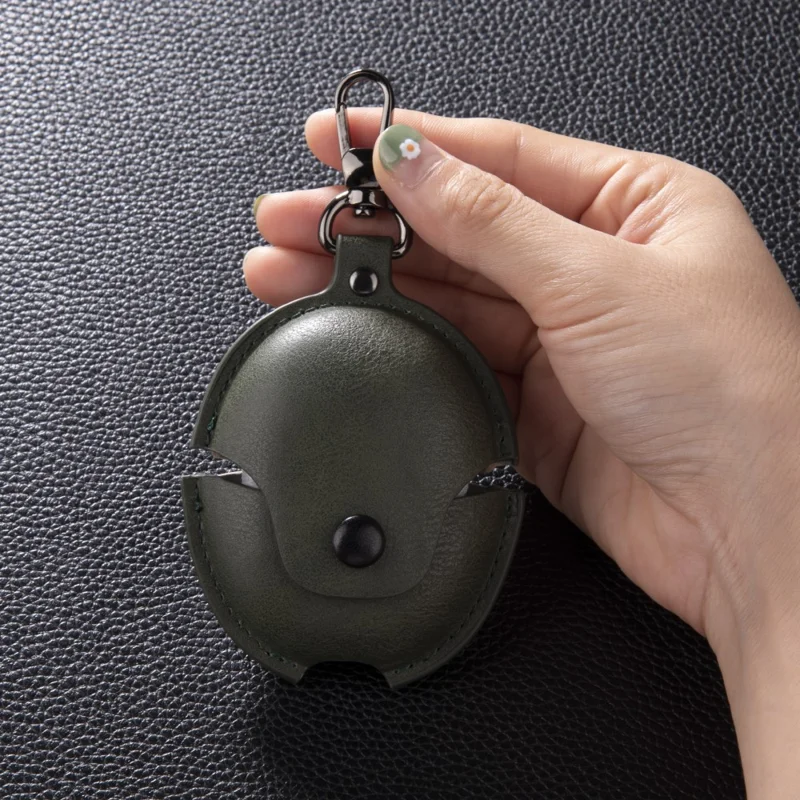 For Huawei FreeBuds 5 Protective Case PU+PC Bluetooth-compatible Earphones Charging Case Cover - Brown