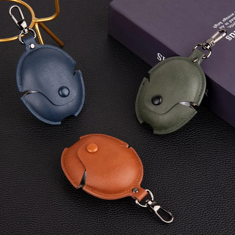 For Huawei FreeBuds 5 Protective Case PU+PC Bluetooth-compatible Earphones Charging Case Cover - Brown