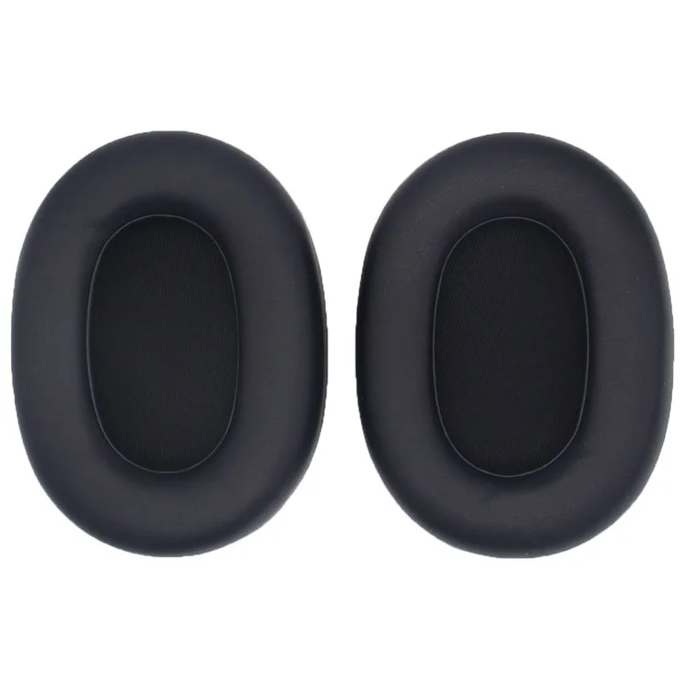 JZF-400 Сменные амбушюры из кожи и пены для наушников Jabra Elite 85h - черные