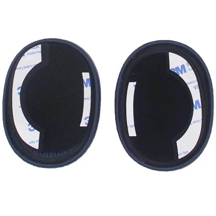 JZF-400 For Jabra Elite 85h Headphone Earpads Protein Leather+Sponge Replacement Earmuffs - Dark Blue